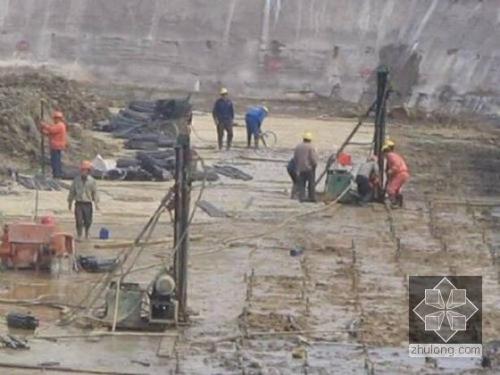 卡若我公司承建北京房山区水池地基注浆加固工程